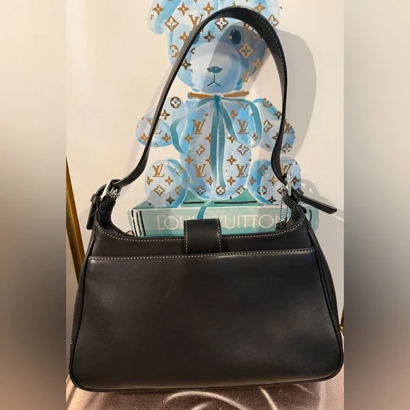 Vintage Coach Hamptons Legacy Hobo (style #7789) in smooth black leather. 🔥 - Picture 2 of 15